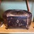 Chinese Antique Chinese Export Black Lacquered Heavily Distressed Tea Caddy For Sale - Image 3 of 9