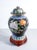 Metal Large Cloisonné Enamel Vase with Lid, China For Sale - Image 7 of 18
