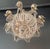 1930s Art Deco Crystal Chandelier Silver Serpentine Form Restored Antique Brass For Sale - Image 11 of 16