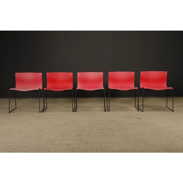 This classic Post-Modern design by Massimo and Lella Vignelli for Knoll International is called the 'Handkerchief'...