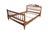 This gorgeous vintage Pennsylvania House Early American Cherry spindle bed frame showcases timeless craftsmanship and...