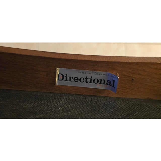 Vintage Mid Century Milo Baughman for Directional Dining Chairs For Sale In Miami - Image 6 of 9