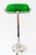 1920s Art Deco Nickel-Plated Banker Table Lamp, Vienna, Austria, 1920s For Sale - Image 5 of 18