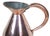 A traditional English copper liquid measure with a 1/2 gallon volume dating from the late 19th century. This shape is...