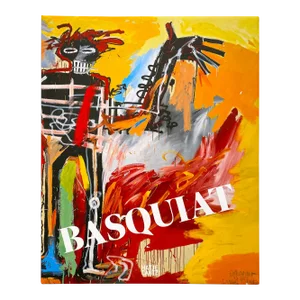 Jean Michel Basquiat Fondation Beyeler Switzerland Exhibition Large Hardcover Art Book