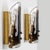 Metal Brass and Hand Blown Murano Glass Wall Lights attributed to J.T. Kalmar, 1960, Set of 2 For Sale - Image 7 of 11