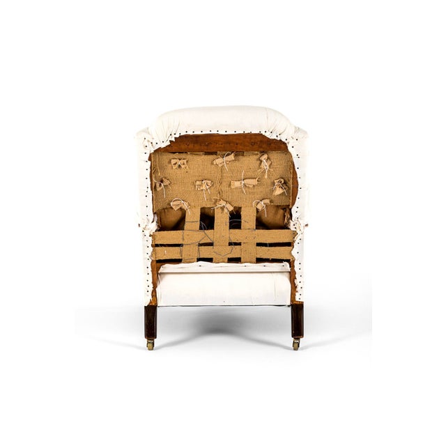 Victorian English Open Armchair by Cornelius V Smith For Sale - Image 5 of 17