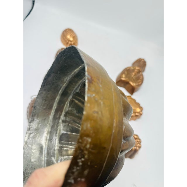 1960s Collection of Vintage Copper Molds For Sale - Image 5 of 8