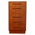Mid-Century Modern Mid Century Modern Danish G Plan Teak Tall Dresser Chest Six Drawers Fresco 1966 For Sale - Image 3 of 13