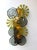 Contemporary Pair of Brass and Murano Glass Spiral Sconces, Italy For Sale - Image 6 of 14