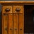 Antique Industrial Oak Architect's Desk With Integrated Swing-Out Stool c.1920 For Sale - Image 9 of 17
