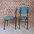 Set of Four Vintage Bouclé Fabric Chairs – Czechoslovakia (1960s)