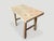 Contemporary Andrianna Shamaris Bleached Teak Wood Stool or Side Table For Sale - Image 3 of 6