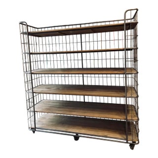 Vintage Bakers Rack From Restoration Hardware Retired Collection For Sale