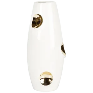 Eye Gold Ceramic Vase by Malwina Konopacka