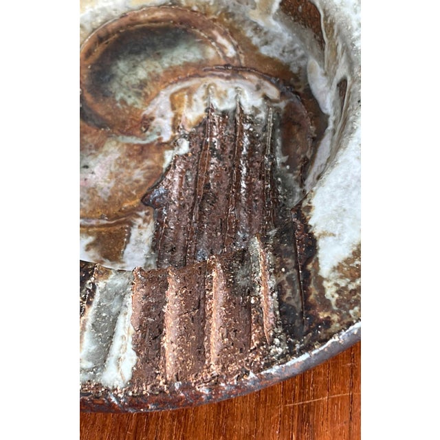 Mid-Century Modern Danish Studio Pottery Bowl by Aksel Larsen for Axella, 1960s For Sale - Image 6 of 17