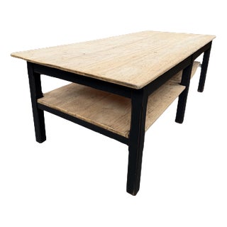 Early 20th Century Wooden Workshop Table, 1920s For Sale