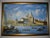 1970s Merchant in Venice Gondola Ride Signed Harris Oil on Canvas For Sale - Image 10 of 18