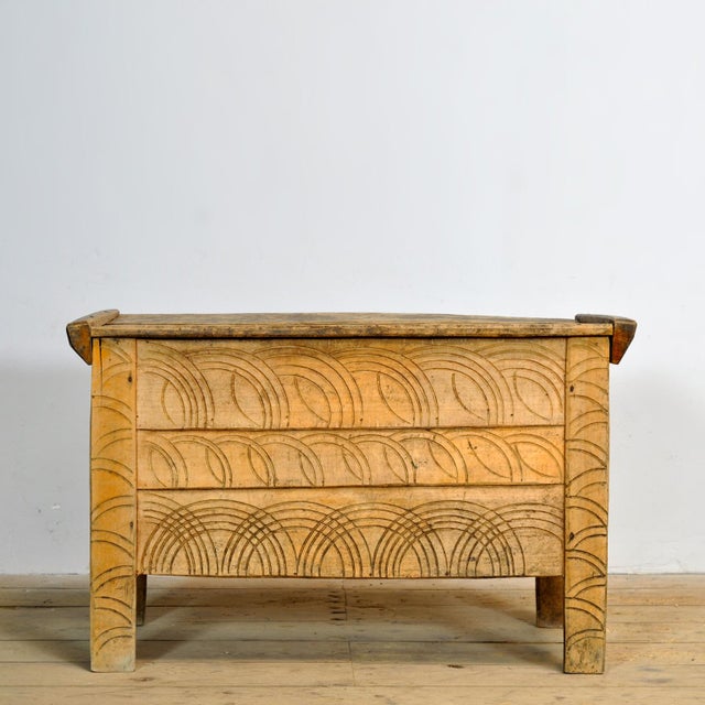 Shepherds Chest, 1850s For Sale - Image 4 of 12