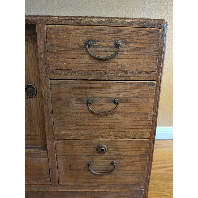 Japanese Antique Japanese Ko-Tansu Merchant Chest, Circa 1900–1920 For Sale - Image 3 of 12