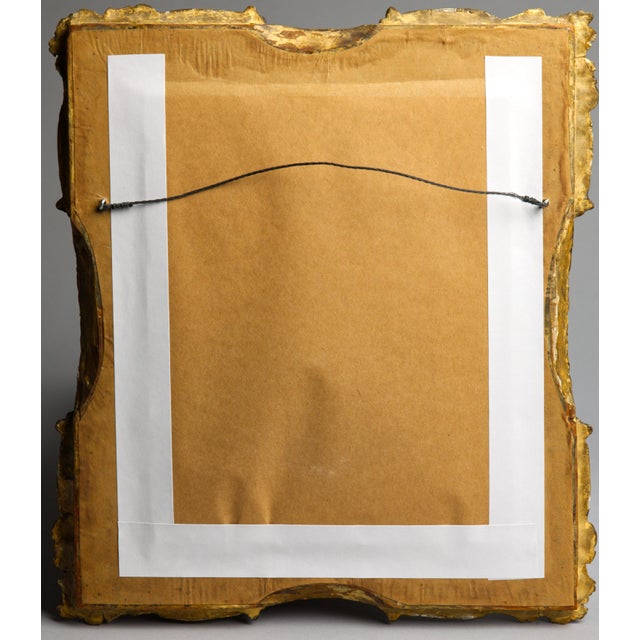 Wood Antique German Porcelain Plaque in the Style of Kpm, Neapolitan Fisher Boy After Richter For Sale - Image 7 of 10