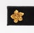 22K Yellow Gold Floriform Stud Earrings, designed as blossom flowers, worn through pierced earlobes with threaded posts...