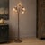 Murano Glass Six-Light Floor Lamp, 1980s For Sale - Image 4 of 4