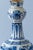 Ceramic Dutch Blue and White Chinoiserie Garlic Neck Vase Lamp, 1700s For Sale - Image 7 of 14
