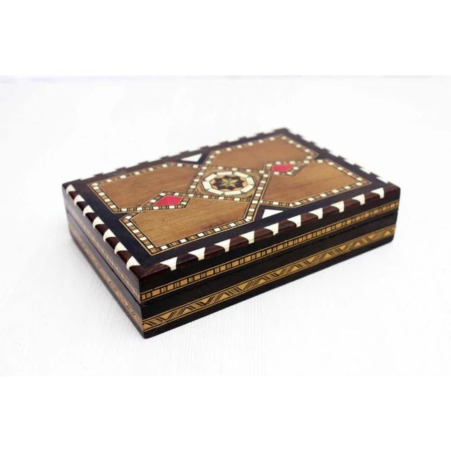 French Box in Marquetry, 1970 For Sale - Image 10 of 10