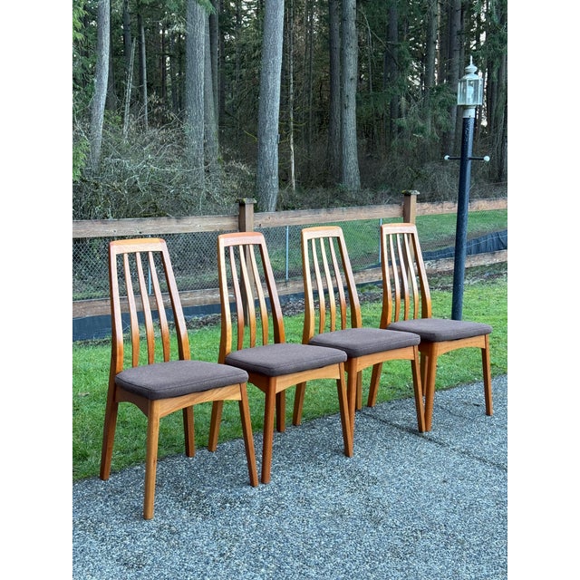 1990s 1990s Mid Century Modern Danish Table Set of 4 For Sale - Image 5 of 11