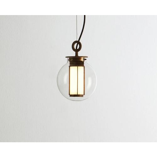 Metal Steel and Glass Bai T Di Di Suspension Lamp by Neri and Hu for Pararachilna For Sale - Image 7 of 13