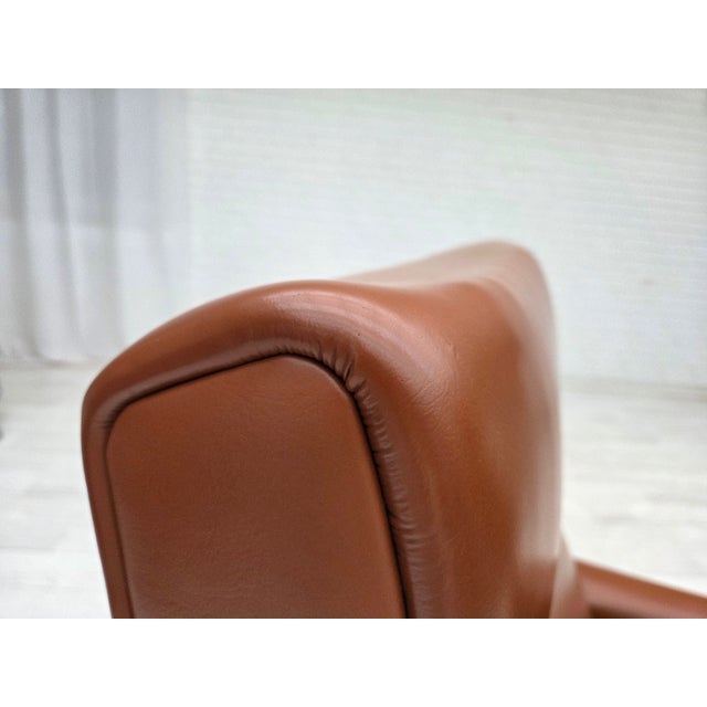 Danish Highback Armchair by Vejen Polstermøbelfabrik, 1970s For Sale - Image 4 of 18