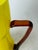 1980s Vintage Yellow and Red Empoli Cased Italian Glass Pitcher For Sale In San Francisco - Image 6 of 11