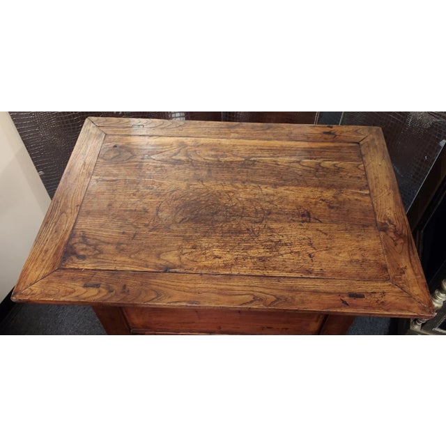 Wood 19th Century Two Drawer Chinese Cabinet For Sale - Image 7 of 13