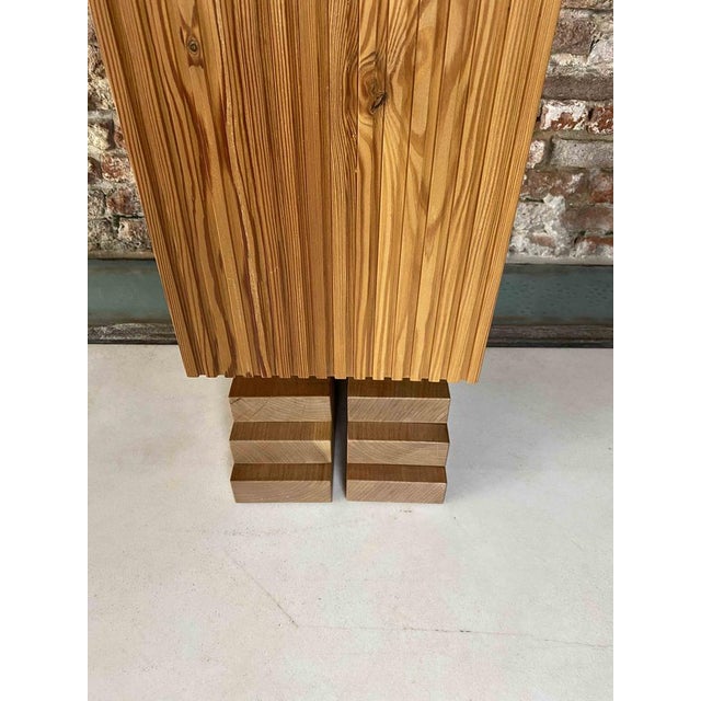 Brown Maya Totem Cabinet by Pietro Meccani for Meccani Design For Sale - Image 8 of 12