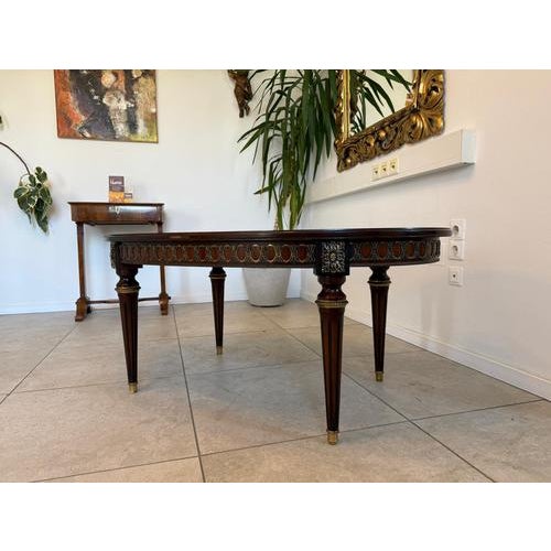 Baroque style coffee table, period furniture. Dimensions: Height x Width x Depth 56 x 125 x 77 cm. This is a very...