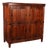 Antique Dutch Two-Door Oak and Ebony Buffet, 1600s For Sale