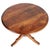 An elegant and timeless 19th-century Italian walnut tripod table, defined by its harmonious proportions and refined...