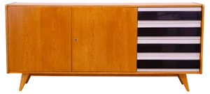Mid-Century U-460 Sideboard by Jiří Jiroutek for Interior Prague, Czechoslovakia, 1960s