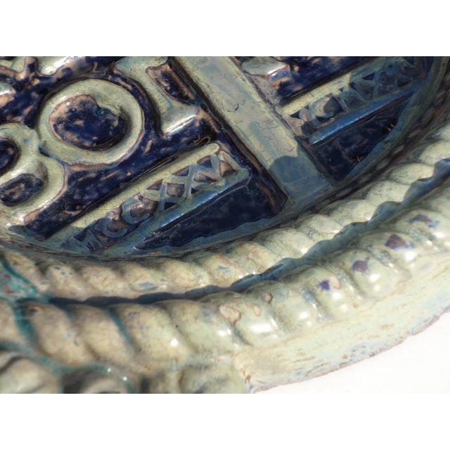 Italian Ceramic Wall Sculpture by Galileo Chini for S. Lorenzo Mugello, 1920s For Sale - Image 6 of 8