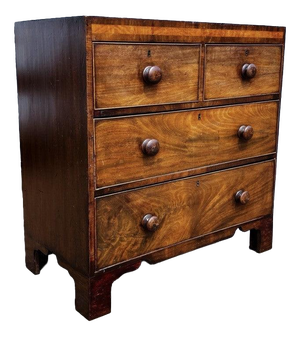 Small Georgian Mahogany Chest of Drawers