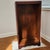 Vintage Wood Bookcase With Full Glass Door, Lock and Keys; Recently Refinished For Sale - Image 4 of 17