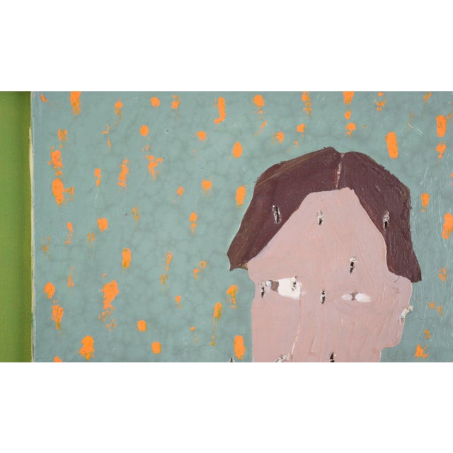 Abstract Expressionism The Punctured Self Portrait Abstract by Michael Pauker For Sale - Image 3 of 12