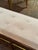 Wood MCM Design Mahogany and Brass Bench For Sale - Image 7 of 9