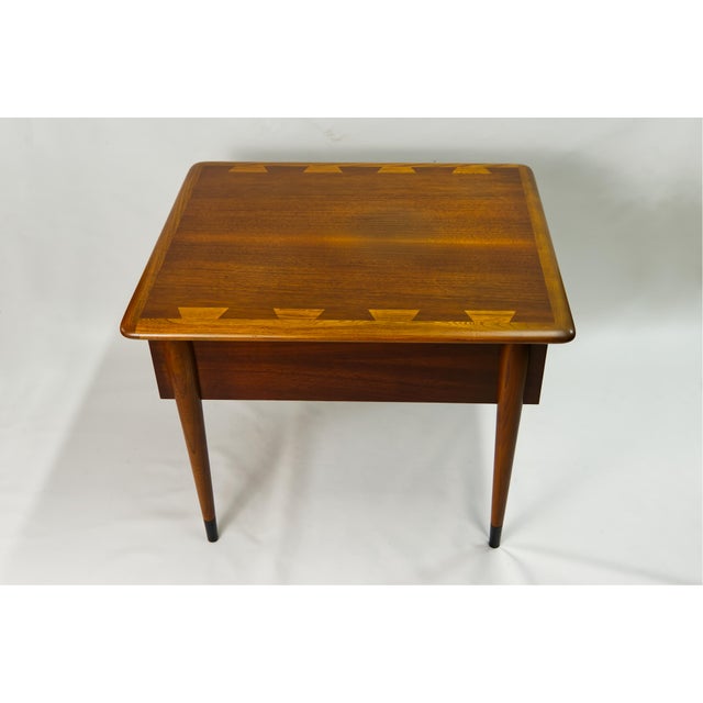 Mid 20th Century Mid Twentieth Century Modern Lane Acclaim Side Table With Drawer For Sale - Image 5 of 14