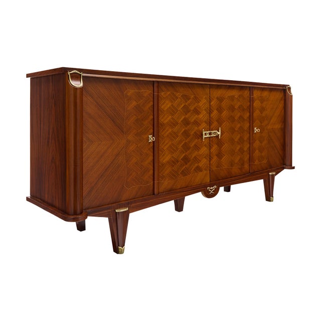 Art Deco Art Deco Period Rosewood Buffet For Sale - Image 3 of 9