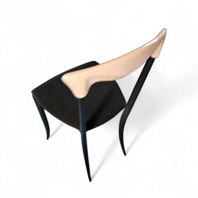 Vintage Dining Chairs by Fasem, 1980s, Set of 2 For Sale - Image 9 of 16