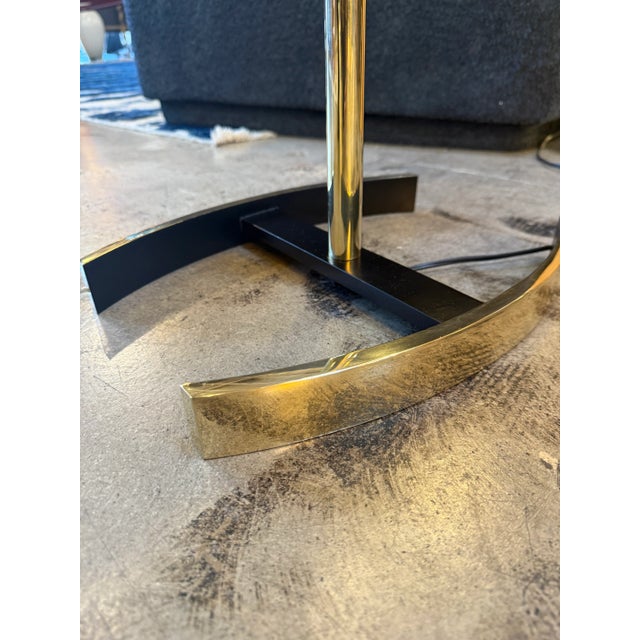 Angelo Lelii Opaline Glass Floor Lamp, Italy 1950 For Sale - Image 18 of 18