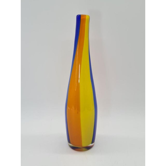Murano Art Glass Sommerso Vase, Italy, 1990s For Sale - Image 4 of 8