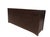 Chinese Circa 1926 Antique Chinese Dark Brown Painted Sideboard With Four Drawers and Four Doors For Sale - Image 3 of 9